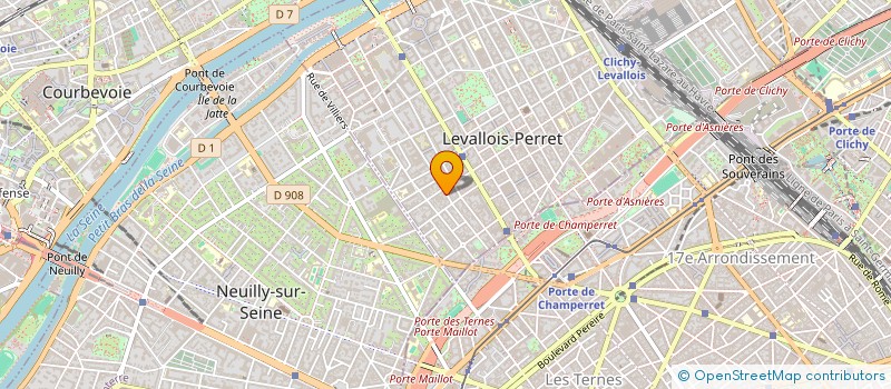 localisation de l'entreprise BEAUMONT CONSULTING à LEVALLOIS-PERRET