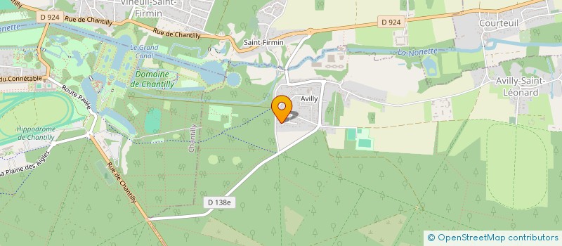 localisation de l'entreprise BEAUMONT EN AUGE  AVILLY-SAINT-LEONARD