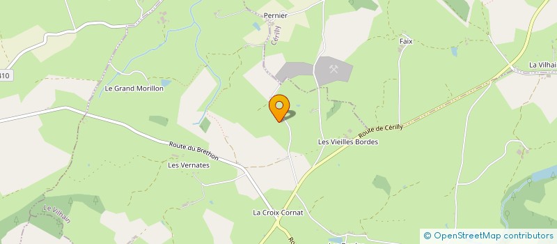 localisation de l'entreprise BEAUMONT ENERGY  LOUROUX-BOURBONNAIS