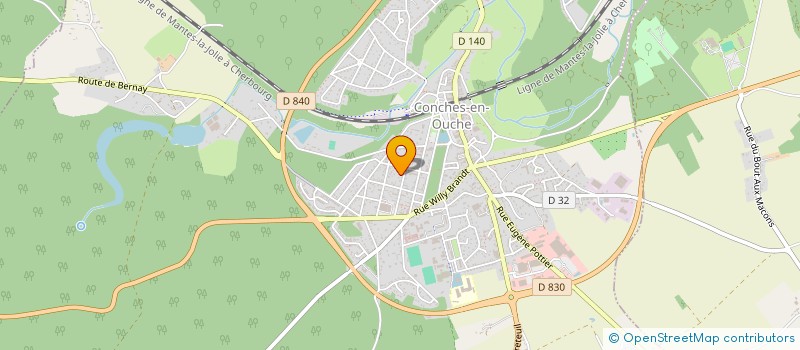localisation de l'entreprise BEAUMONT EXPERTISES à CONCHES-EN-OUCHE
