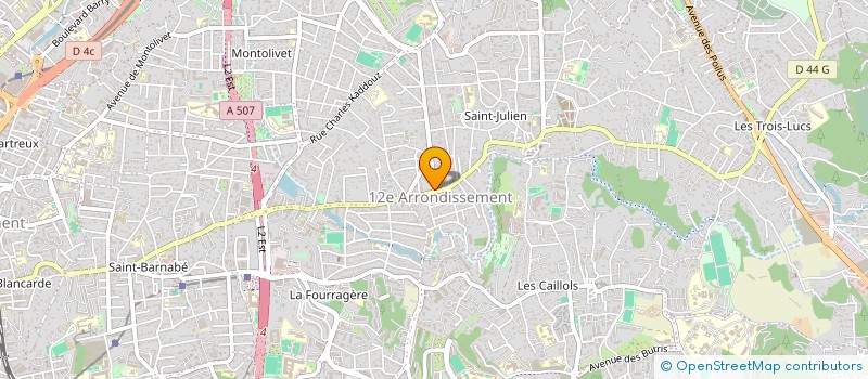 localisation de l'entreprise BEAUMONT FUNERAIRES à MARSEILLE