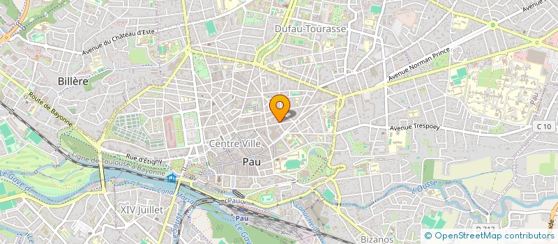 localisation de l'entreprise BEAUMONT & PROMOTION à PAU