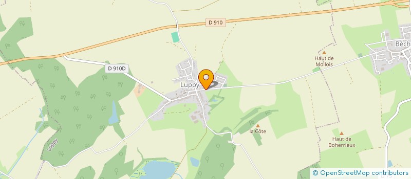 localisation de l'entreprise BEAUMONT SARL à REMILLY