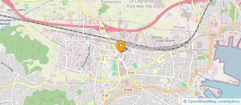 localisation de l'entreprise BEAUMONT SECURITE SOLUTION  LA SEYNE-SUR-MER