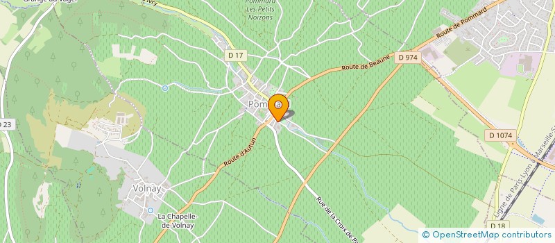 localisation de l'entreprise BEAUNE APPART  POMMARD