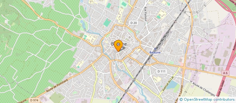 localisation de l'entreprise BEAUNE CHOSES SOC à BEAUNE