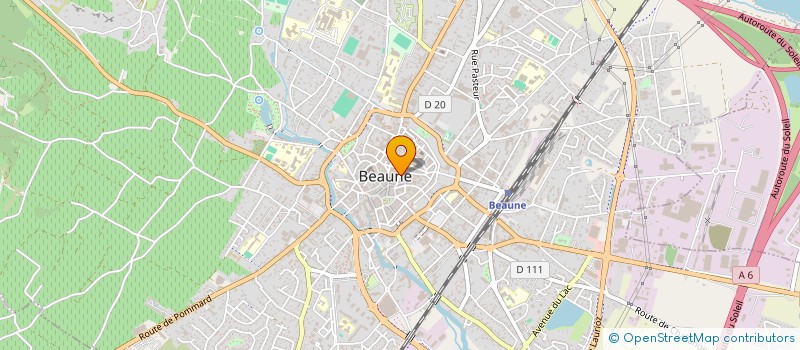 localisation de l'entreprise BEAUNE DIFFUSION SERVICE à BEAUNE