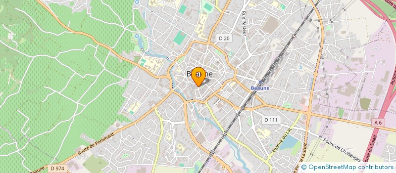 localisation de l'entreprise BEAUNE DIX CARNOT à BEAUNE