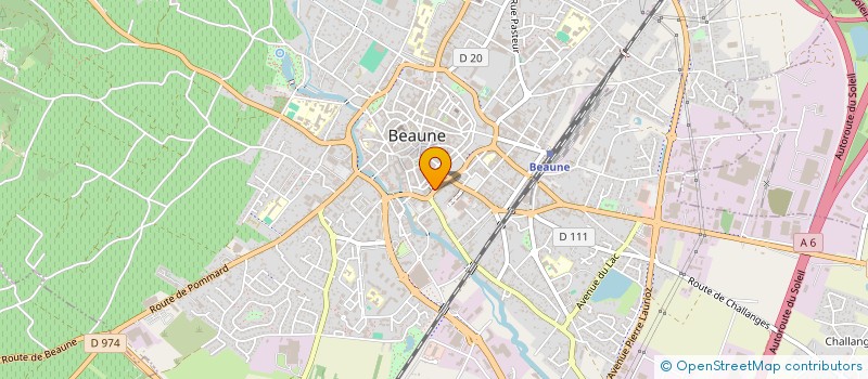 localisation de l'entreprise BEAUNE ECHANGES INTERNATIONAUX B.E.I à BEAUNE