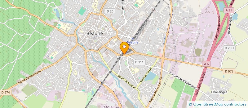 localisation de l'entreprise BEAUNE ECHECS à BEAUNE