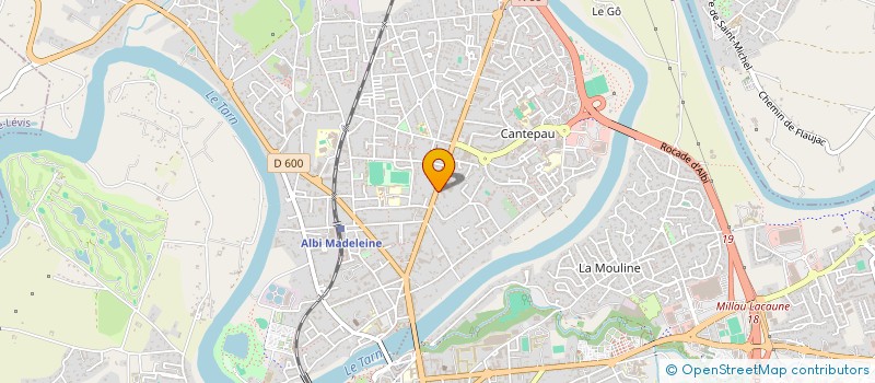 localisation de l'entreprise BEAUNE PATRIMOINE  ALBI