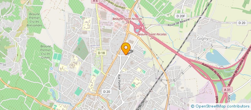 localisation de l'entreprise BEAUNE PIANO FEST à BEAUNE