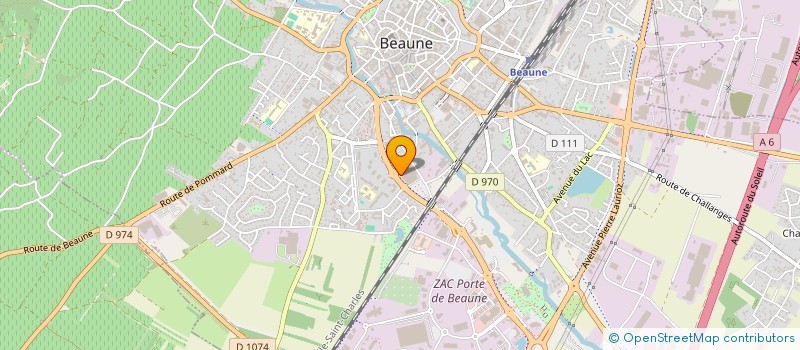 localisation de l'entreprise BEAUNE PILE à BEAUNE