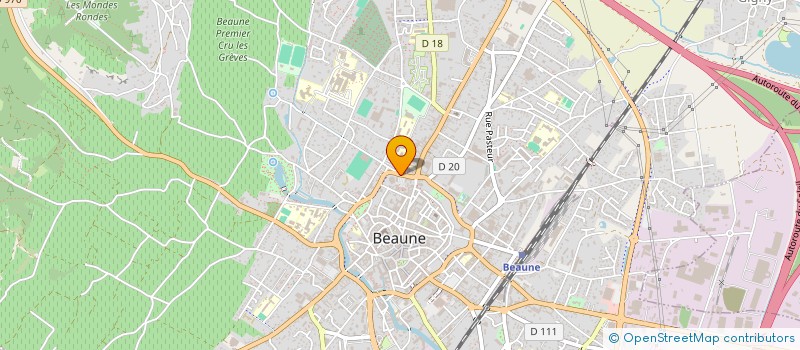 localisation de l'entreprise BEAUNE RANDONNEE à BEAUNE