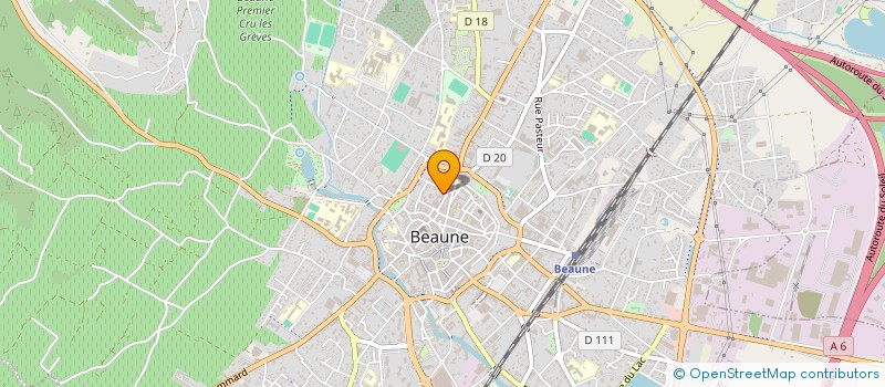 localisation de l'entreprise BEAUNE VISITES EN CAVES à BEAUNE