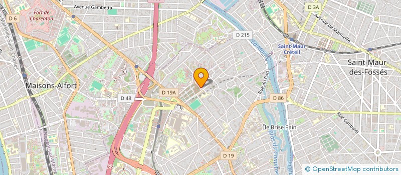 localisation de l'entreprise BEAUNIER PARIS à CRETEIL