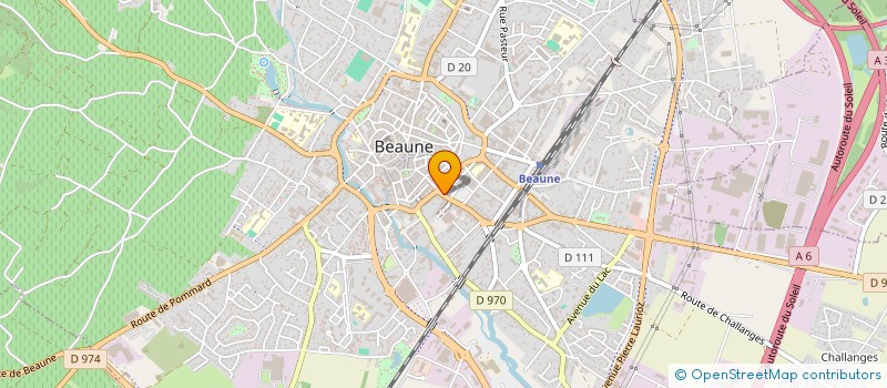 localisation de l'entreprise BEAUNIMMO à BEAUNE
