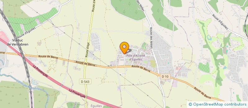 localisation de l'entreprise BEAUPERE  EGUILLES