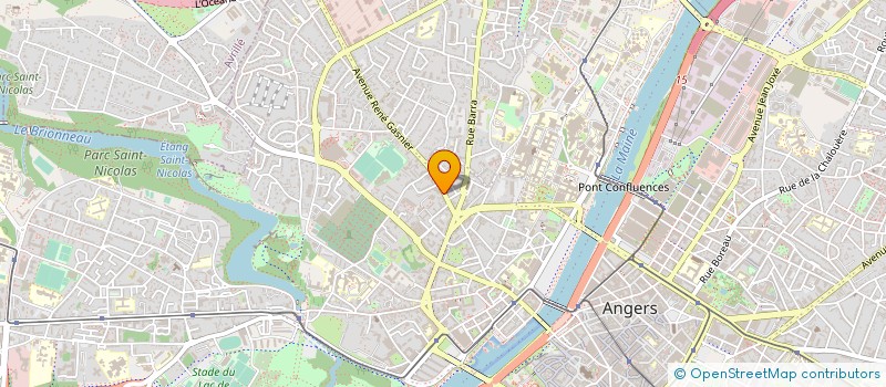 localisation de l'entreprise BEAUPERE SAP à ANGERS
