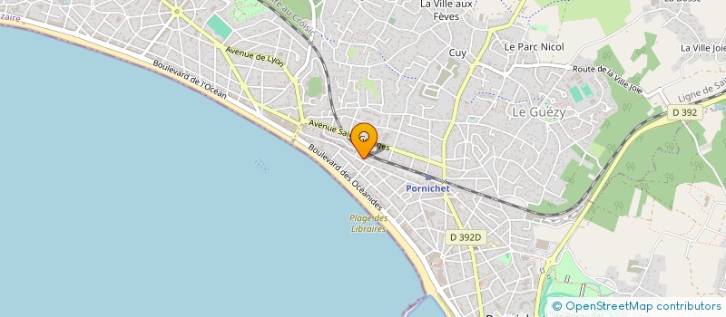 localisation de l'entreprise BEAUPERE TOMASZEK PROMOTION  PORNICHET