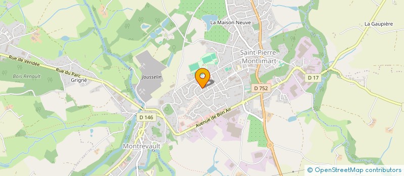 localisation de l'entreprise BEAUPILENAN  BEAUPREAU-EN-MAUGES