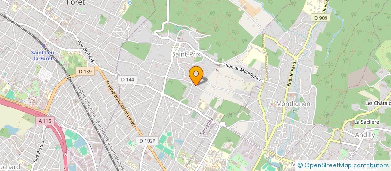 localisation de l'entreprise BEAUPLET INVEST à SAINT-PRIX