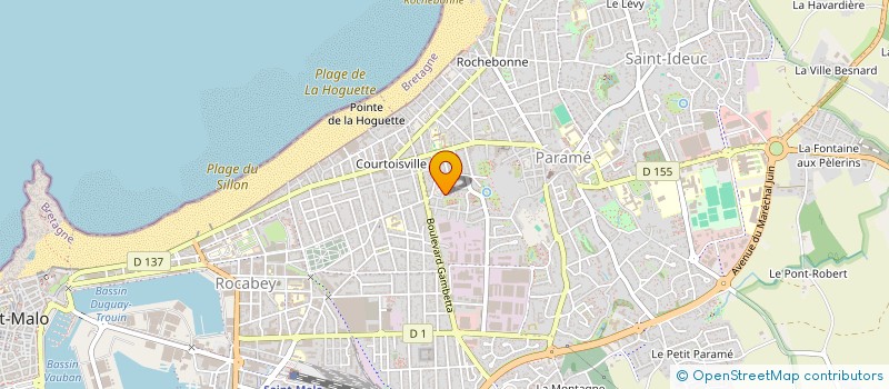 localisation de l'entreprise BEAUPRE FB  SAINT-MALO
