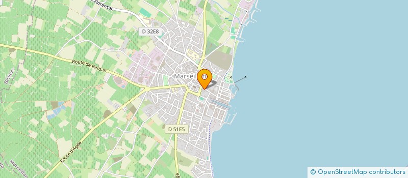 localisation de l'entreprise BEAUPRE MARINE à MARSEILLAN