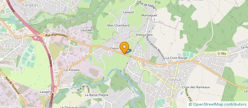 localisation de l'entreprise BEAUPUY à FEYTIAT