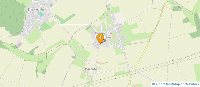 localisation de l'entreprise BEAURAIN LAIT à BUIGNY-LES-GAMACHES