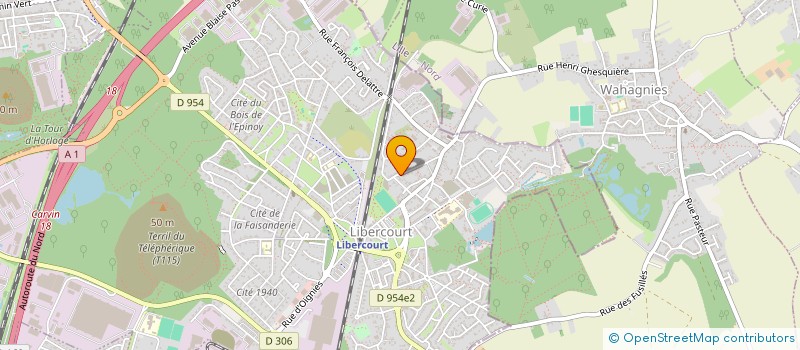 localisation de l'entreprise BEAURAIN LOUIS à MERIGNIES