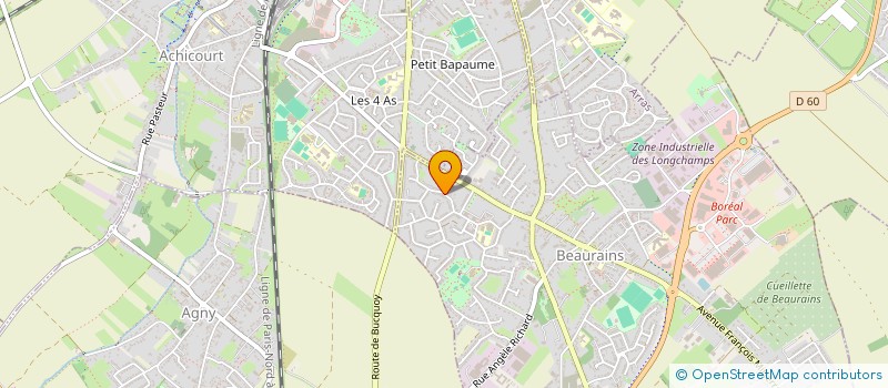 localisation de l'entreprise BEAURAINS PARAMEDICAL  BEAURAINS