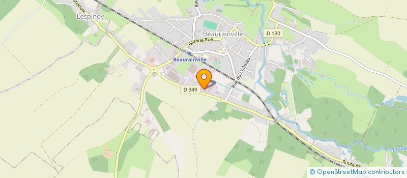 localisation de l'entreprise BEAURAINVILLE AUTOMOBILES à BEAURAINVILLE