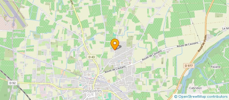 localisation de l'entreprise BEAUREGARD  JONQUIERES