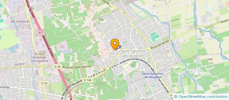 localisation de l'entreprise BEAUREGARD  SAINT-SATURNIN-LES-AVIGNON