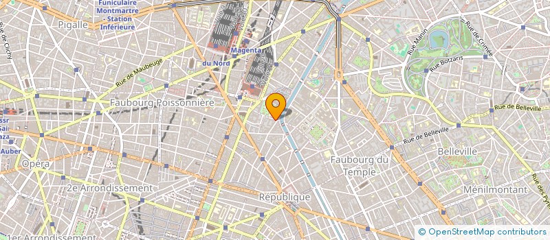 localisation de l'entreprise BEAUREGARD  PARIS