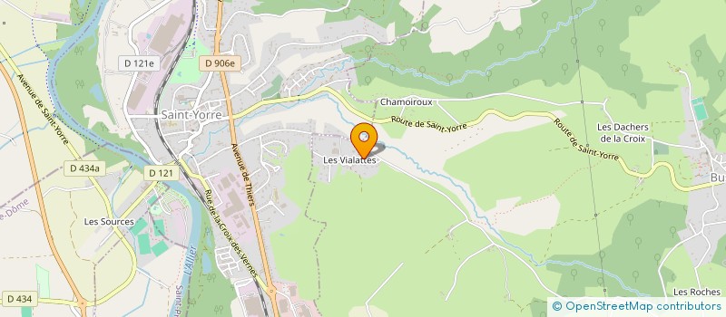 localisation de l'entreprise BEAUREGARD  BUSSET