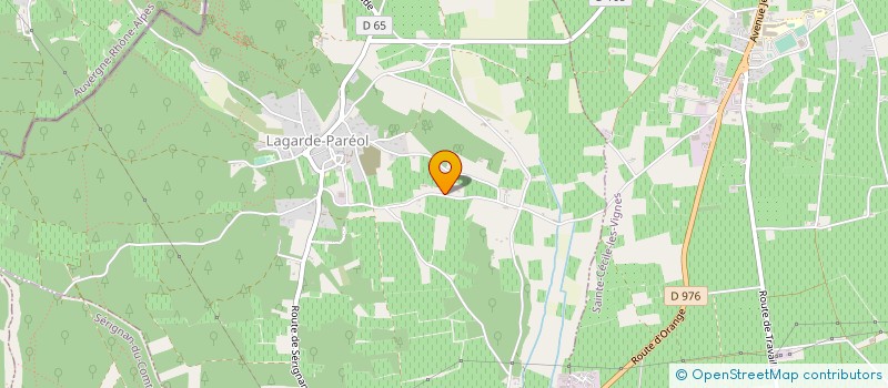 localisation de l'entreprise BEAUREGARD BONVIN  CAIRANNE