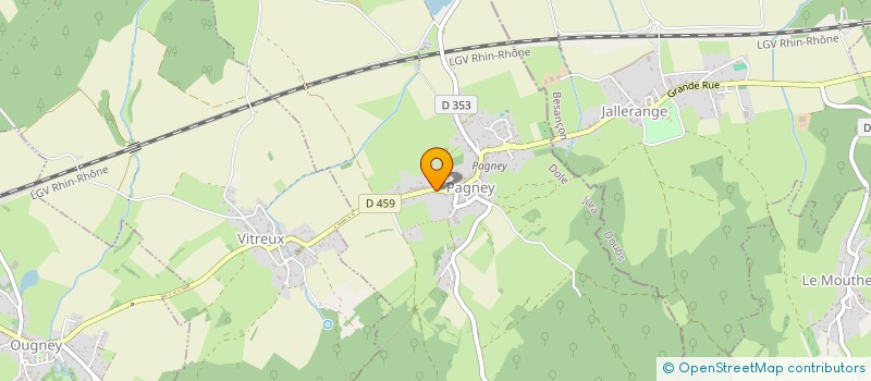localisation de l'entreprise BEAUREGARD-PAGNEY  PAGNEY