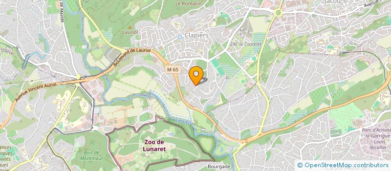 localisation de l'entreprise BEAUREGARD SUR ARGENCE  CLAPIERS