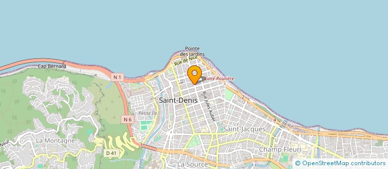 localisation de l'entreprise BEAUREGARDS à SAINT-DENIS