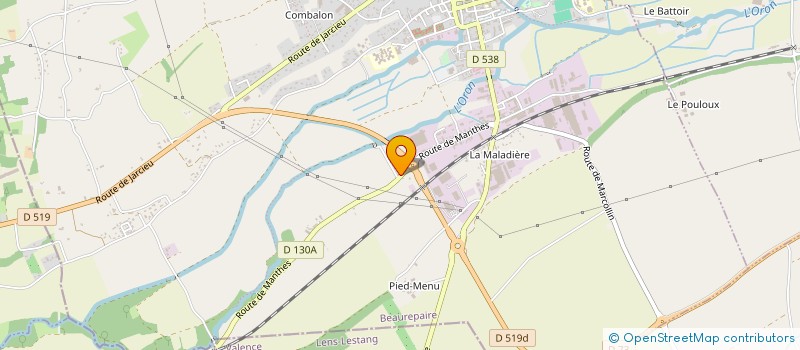 localisation de l'entreprise BEAUREPAIRE INVEST  BEAUREPAIRE