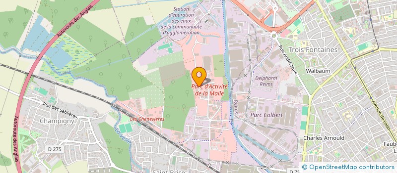 localisation de l'entreprise BEAURIEUX  SAINT-BRICE-COURCELLES