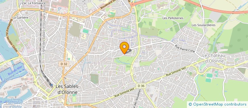 localisation de l'entreprise BEAURIQUE à LES SABLES D'OLONNE