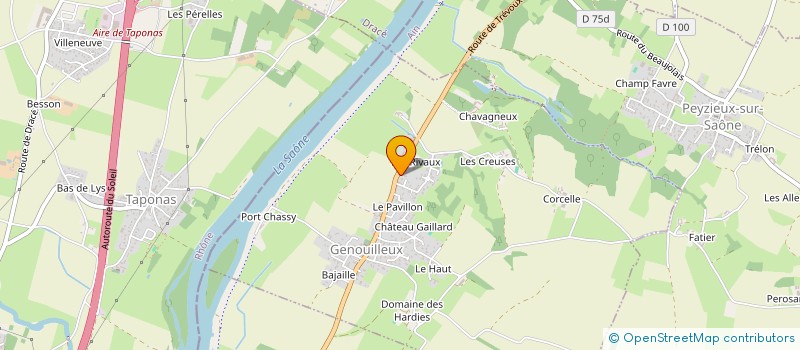 localisation de l'entreprise BEAURIVAGE 01  MONTCEAUX