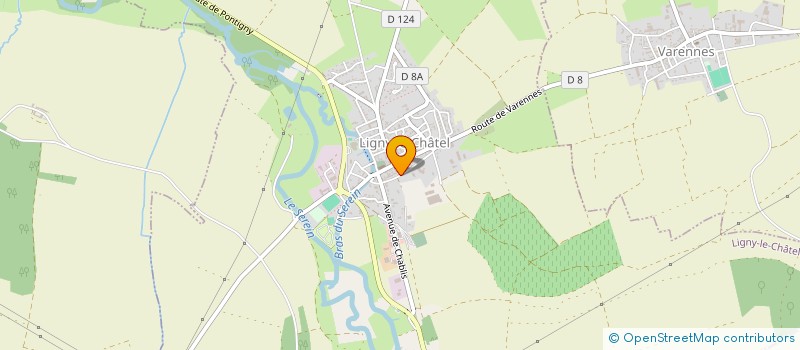 localisation de l'entreprise BEAUROY CONSULTING à LIGNY-LE-CHATEL