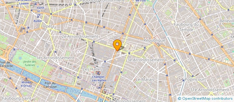 localisation de l'entreprise BEAUSEJOUR  PARIS