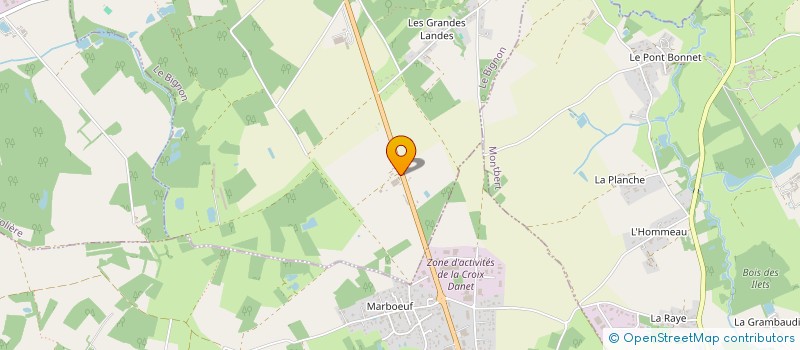 localisation de l'entreprise BEAUSEJOUR  LE BIGNON