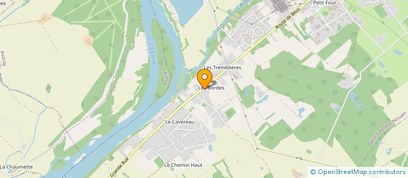 localisation de l'entreprise BEAUSEJOUR  SAINT-LAURENT-NOUAN