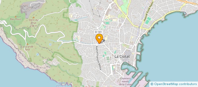 localisation de l'entreprise BEAUSEJOUR  LA CIOTAT